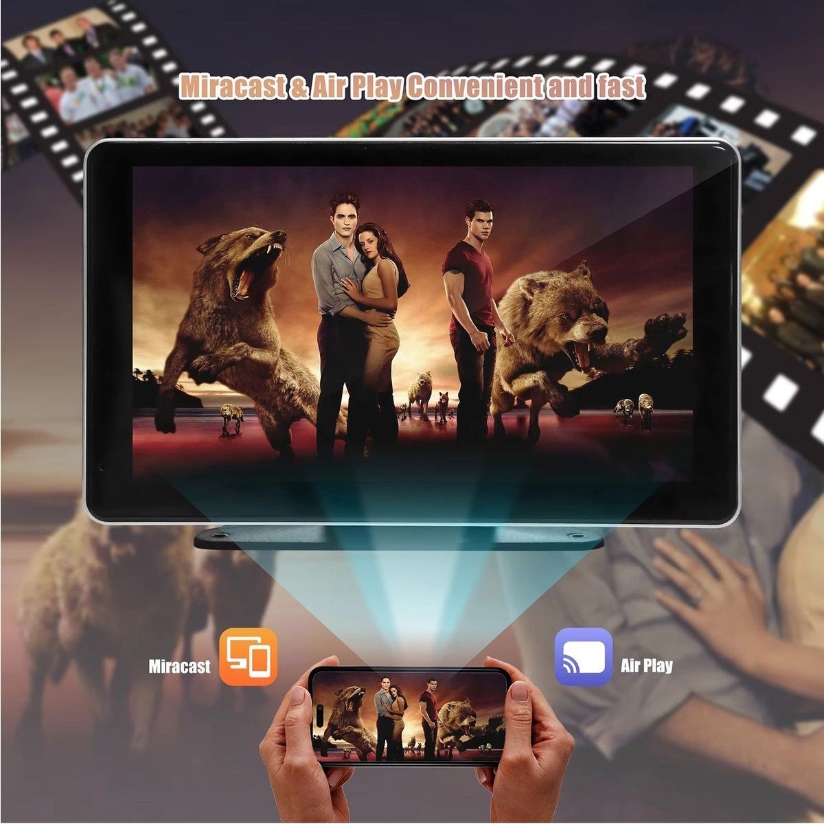110000897029042.jpg Ventus Mpıa M88D Araç Içi Kamera Android Auto Apple Car Play Arka Geri Görüş Kamera 7" 4K - Görsel 3
