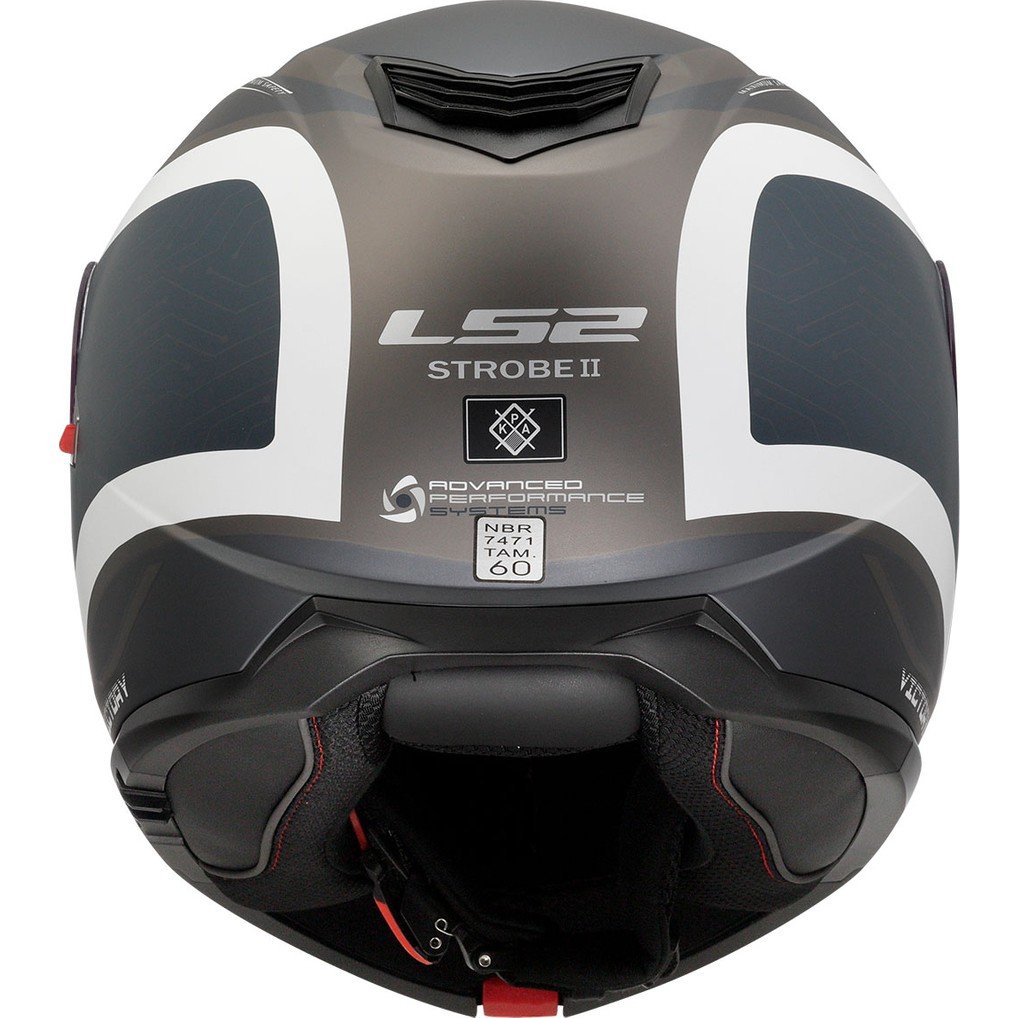 110000911490493.jpg Ls2 Strobe 2 Vıctory Çene Açılır Motosiklet Kaskı Gri-Mavi-Kum - Görsel 5