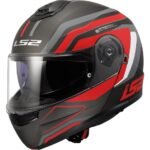 Ls2 Strobe 2 Phantom Kırmızı  Motosiklet Kaskı - Görsel 3