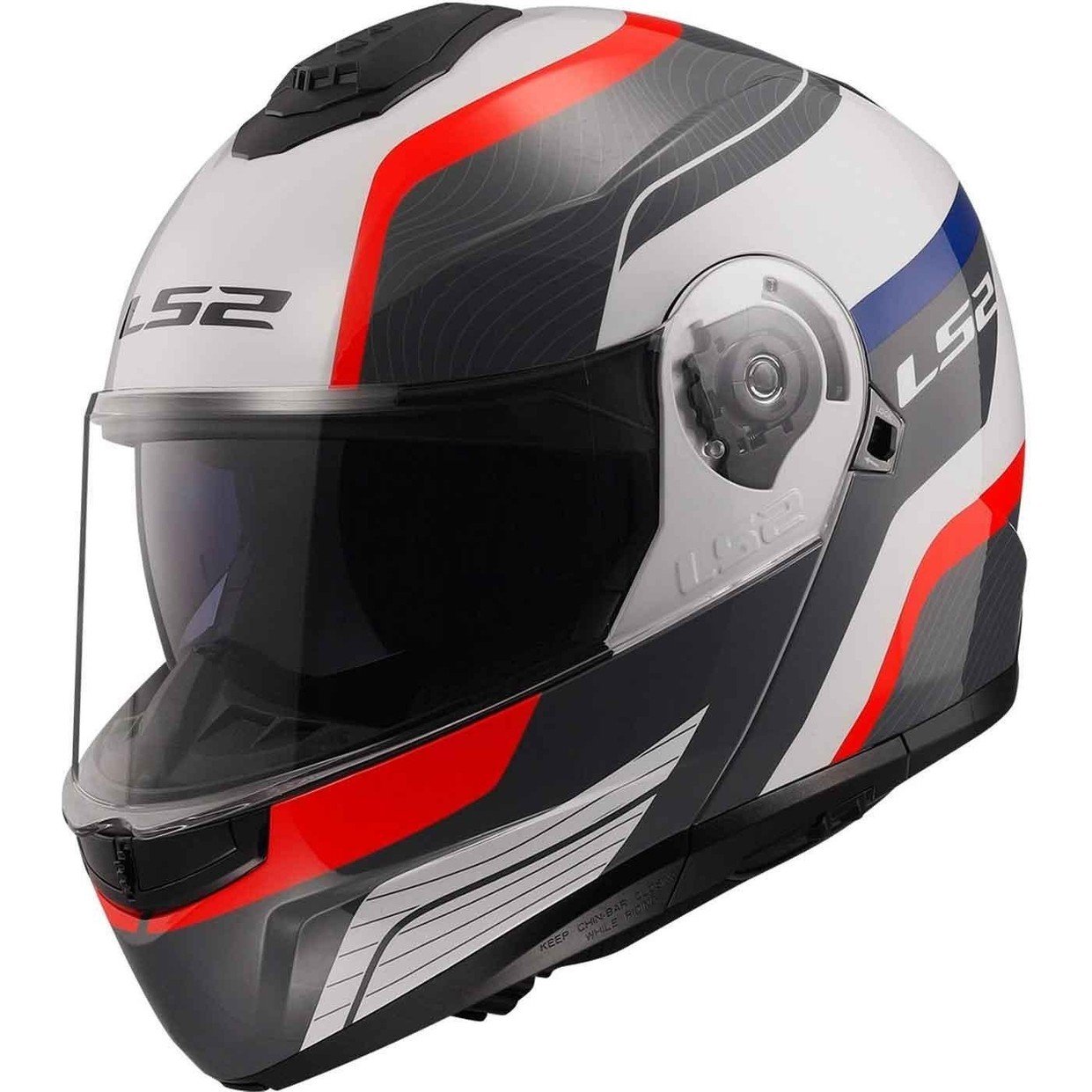 110000939512585.jpg Ls2 Strobe 2 Monza Çene Açılır Kask - Görsel 4