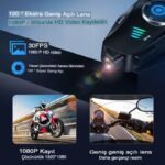Kameralı Intercom Motorcu-Motosiklet Kask Kulaklığı - Görsel 5