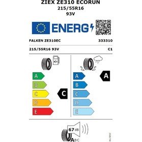 110000949959946.jpg Falken 215/55 R16 93V Ziex ZE320 Oto Yaz Lastiği (Üretim Yılı: 2025) - Görsel 2