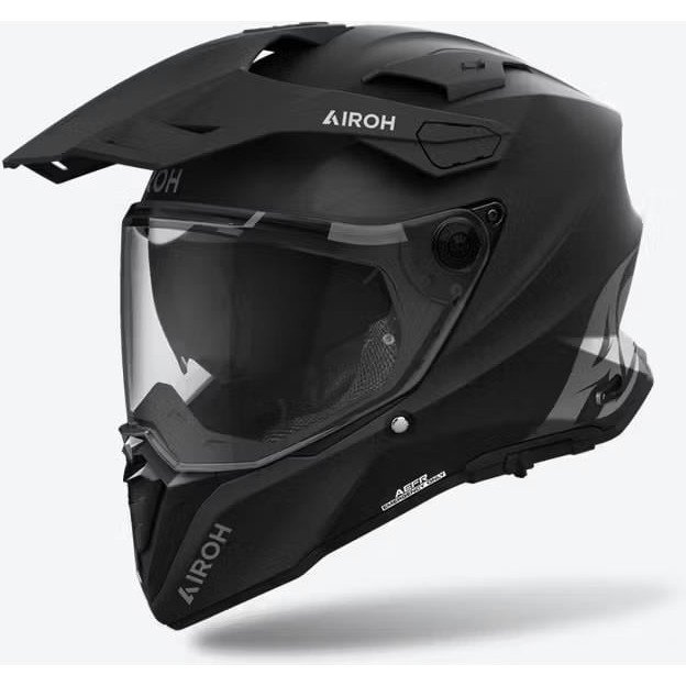 110000976721802.jpg Aıroh Commander 2 Black Matt Kask - Görsel 1