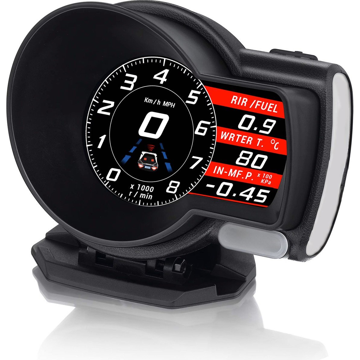 110000977919112.jpg Obd Speedmeter Araç Ekran Dijital Hız Ölçer LCD Headup Enstrüman Araba Otomatik Teşhis Cihazı - Görsel 1