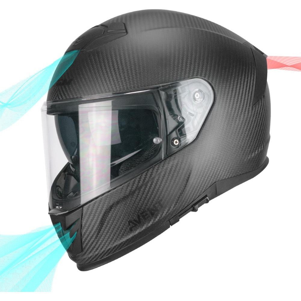 110000996685132.jpg Cgm 361C Avent Pro Full Carbon Kapalı Kask Mat Karbon - Xl - Görsel 4