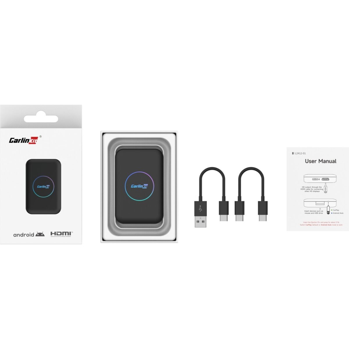 Tbox Lite S Kablosuz Carplay 4gb Ram 32GB Rom Android Youtube Netflix Video Oynatma Mini HDMI Girişi - Görsel 8