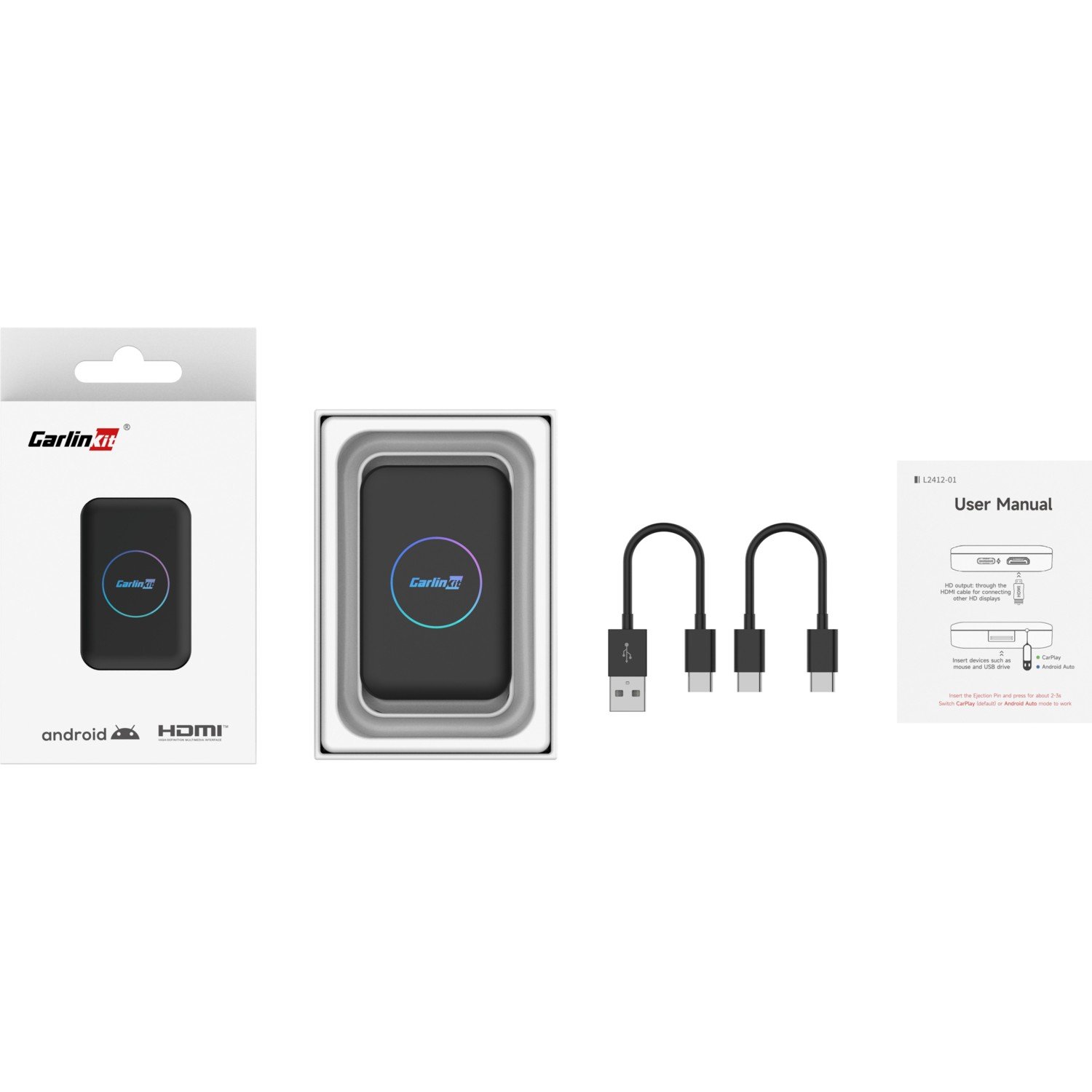 110001007698464.jpg Tbox Lite S Kablosuz Carplay 4gb Ram 32GB Rom Android Youtube Netflix Video Oynatma Mini HDMI Girişi - Görsel 8