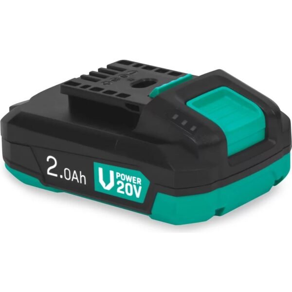 Vonroc Vpower 20V Akü - 20V Li-Lon -2.0 Ah  -Çift yönlü Usb-C Bağlantısıyla