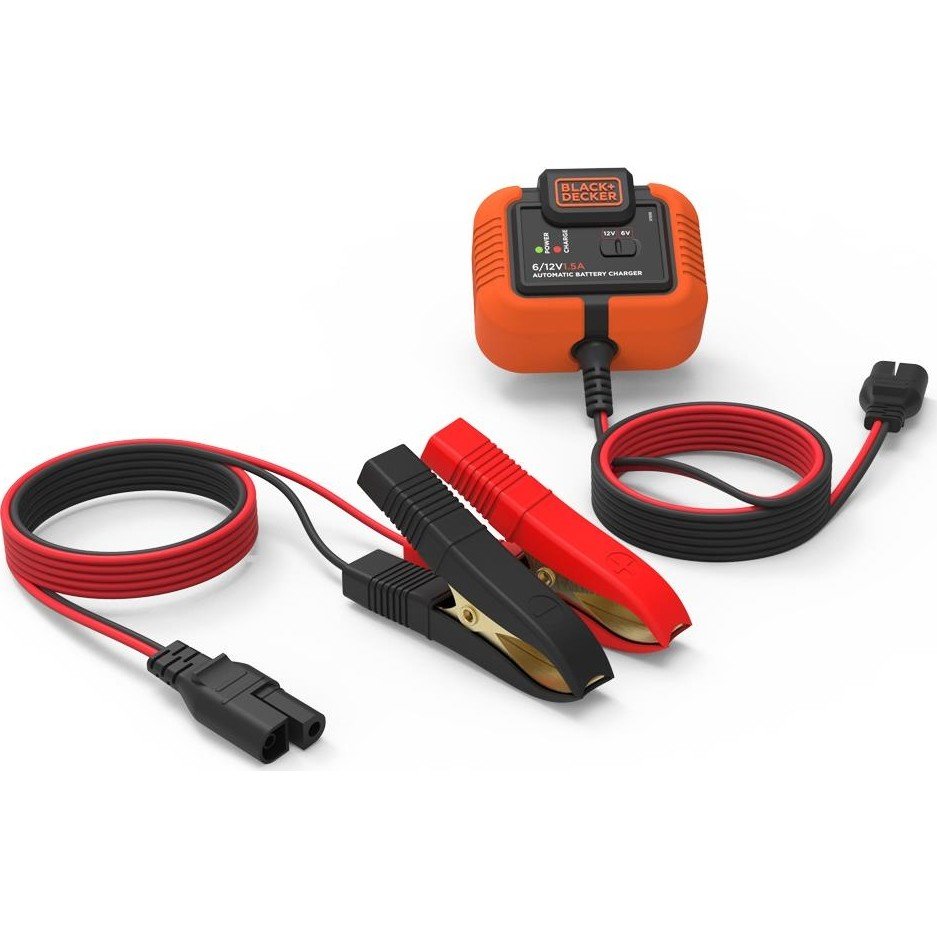 11207282982962.jpg Black & Decker BXA21 6V/12V 72A Akıllı Akü Şarj ve Akü Bakım Cihazı - Görsel 3